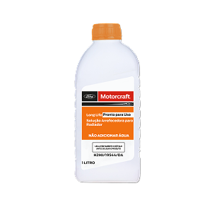 ADITIVO LARANJA PARA RADIADOR - 1 LITRO PRONTO PARA USO (MOTORCRAFT)